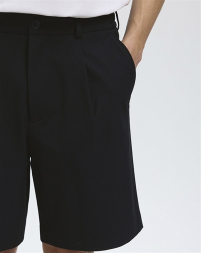 Selected - Slim Regular Finn Flex Shorts - Black